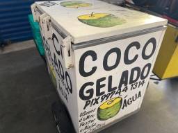 Título do anúncio: PrA VEnDER LoGO ! carrim de agua de coco super conservado