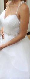 Título do anúncio: Vestido de noiva -Entrega grátis (mãos)
