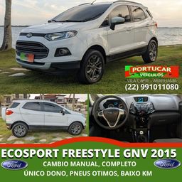 Título do anúncio: Abaixo da Fipe - 2015 GNV Ecosport Freestyle Completa