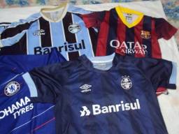 Título do anúncio: Super Mega Promoção De Camisetas De Futebol Infantil Todas Originais