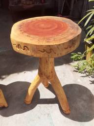 Título do anúncio: Mesa rústica, mesa de madeira, acento
