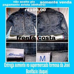 Título do anúncio: Jaqueta jeans ,unissex,nova,tamanho M,marca Sawary,r$100/leia o anúncio