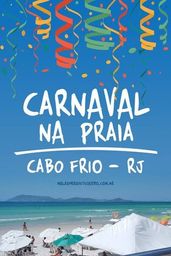 Título do anúncio: Carnaval 2022 na praia em Cabo Frio 
