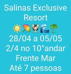 Título do anúncio: Salinas Exclusive Resort