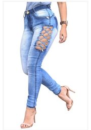 Título do anúncio: Calça jeans com lycra Estilo Pitbull Abertura coxa Levanta Bumbum