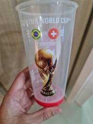 Título do anúncio: Copo Copa Rússia 2018 Brasil Suíça Budweiser