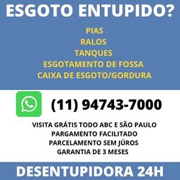 Título do anúncio: Desentupidora 24h na Paulista e toda São Paulo 