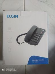 Título do anúncio: Telefone fixo com fio elgin TCF - 2000