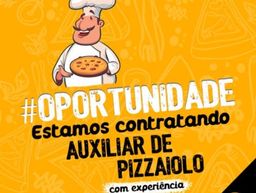 Título do anúncio: Auxiliar de pizzaria 
