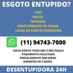 Título do anúncio: Desentupidora 24h na Bela Vista e toda São Paulo