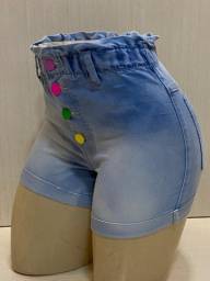 Título do anúncio: Shorts jeans com laycra
