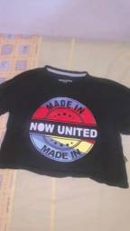 Título do anúncio: Camiseta now united tamanho M