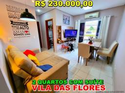 Título do anúncio: Cond. Residencial Vila das Flores / 57m² !