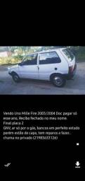 Título do anúncio: Fiat Uno Mille Fire 2003/2004