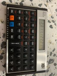 Título do anúncio: Vendo calculadora científica HP 12c