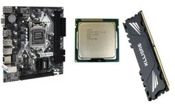 Título do anúncio: Kit Gamer placa mãe 1155 + Processador i32100 +  8gb Ram Ddr3