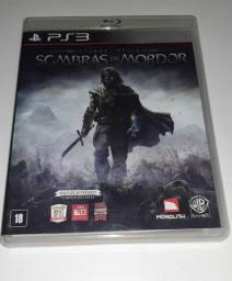Título do anúncio: Terra Média Sombras de Mordor PS3 Mídia Física