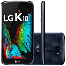 Título do anúncio: Celular LG K10 LTE 16GB 2 Chips Indigo 