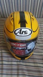 Título do anúncio: Vendo capacete Araí rx7 novo!