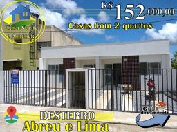 Título do anúncio: Casas para venda tem 54m² área total 100m² com 2 quartos em Desterro - Abreu e Lima - 152 