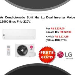 Título do anúncio: Ar Condicionado 12.000 Btus LG Dual Voice Inverter 