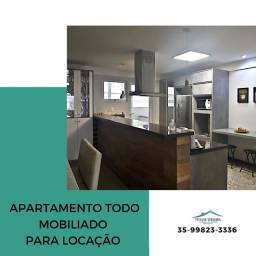 Título do anúncio: Apartamento todo mobiliado para locação em Pouso Alegre