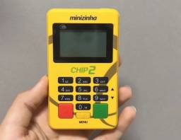 Título do anúncio: Maquininha de cartão Minizinha Chip 2