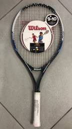 Título do anúncio: raquete de tenis infantil wilson 8 a 12 anos nova