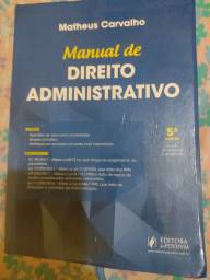 Título do anúncio: Livro de direito administrativo Matheus Carvalho 