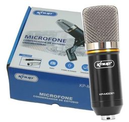 Título do anúncio: Kit Microfone Condensador Knup KP-M0021