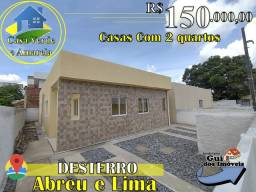 Título do anúncio: Casas Térreas para venda com 50m² com 2 quartos em Desterro - Abreu e Lima - 150 MIL
