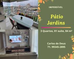 Título do anúncio: Imperdível: Patio Jardins, 3 Quartos, 01 suíte, 84 m², varanda, nascente,  Brotas