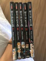 Título do anúncio: Mangá Demon Slayer (Kimetsu no Yaiba) volumes 7 ao 11