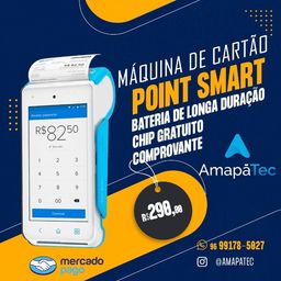 Título do anúncio: Maquininha Point Smart - A Máquina De Cartão Do Mercado Pago