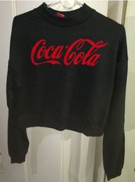 Título do anúncio: Casaco Moletom Cropped Coca-Cola Feminino