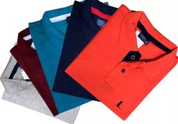 Título do anúncio: Kit com 3 Camisas Polo Surikate, 100% Original Qualidade Revenda