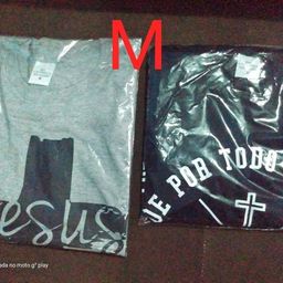 Título do anúncio: Camisetas moda gospel (nova)