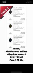 Título do anúncio: Kit Anilha Crossfit Ultrawod 190lbs