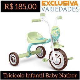 Título do anúncio: Triciclo Infantil Baby Nathor