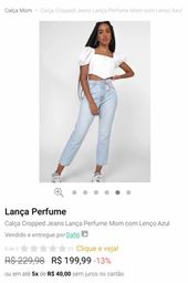 Título do anúncio: Mom jeans lança perfume NOVA (tamanho: 36)