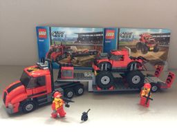 Título do anúncio: LEGO City - Caminhão de transporte de carro de corrida 