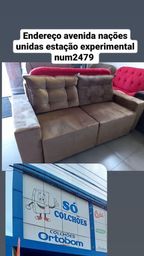 Título do anúncio: Super promoção de sofá retrátil de molas por apenas 2499,99 reais 