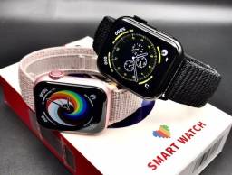 Título do anúncio: Smartwatch Hw18 Relogio Inteligent Android Ios App Bluetooth