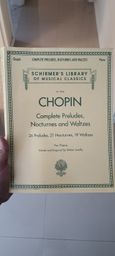 Título do anúncio: Chopin: Complete Preludes, Nocturnes and Waltzes for Piano