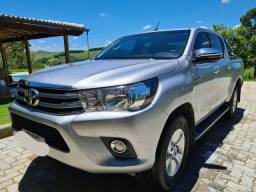 Título do anúncio: Toyota Hilux SRV 2018 flex GNV Cabine Dupla Automática 