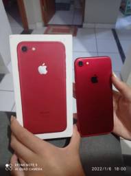 Título do anúncio: iPhone 7 Red 128gb