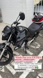 Título do anúncio: Vendo moto Fan 160 20/21
