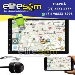 Título do anúncio: Multimídia Booster Android com TV Integrada + Câmera de Ré instalada na Elite Som