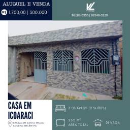 Título do anúncio: Ampla casa de 3 quartos em icoaraci - Belém - Pará