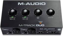 Título do anúncio: Interface de áudio M-Track Duo M-Audio